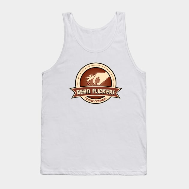 Bean Flickers Coffee Company Tank Top by AngryMongoAff